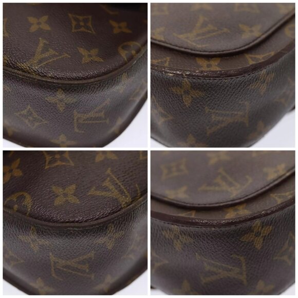 LOUIS VUITTON Monogram Saint Cloud GM Shoulder Bag M51242 LV Auth 88587 - Picture 14 of 16